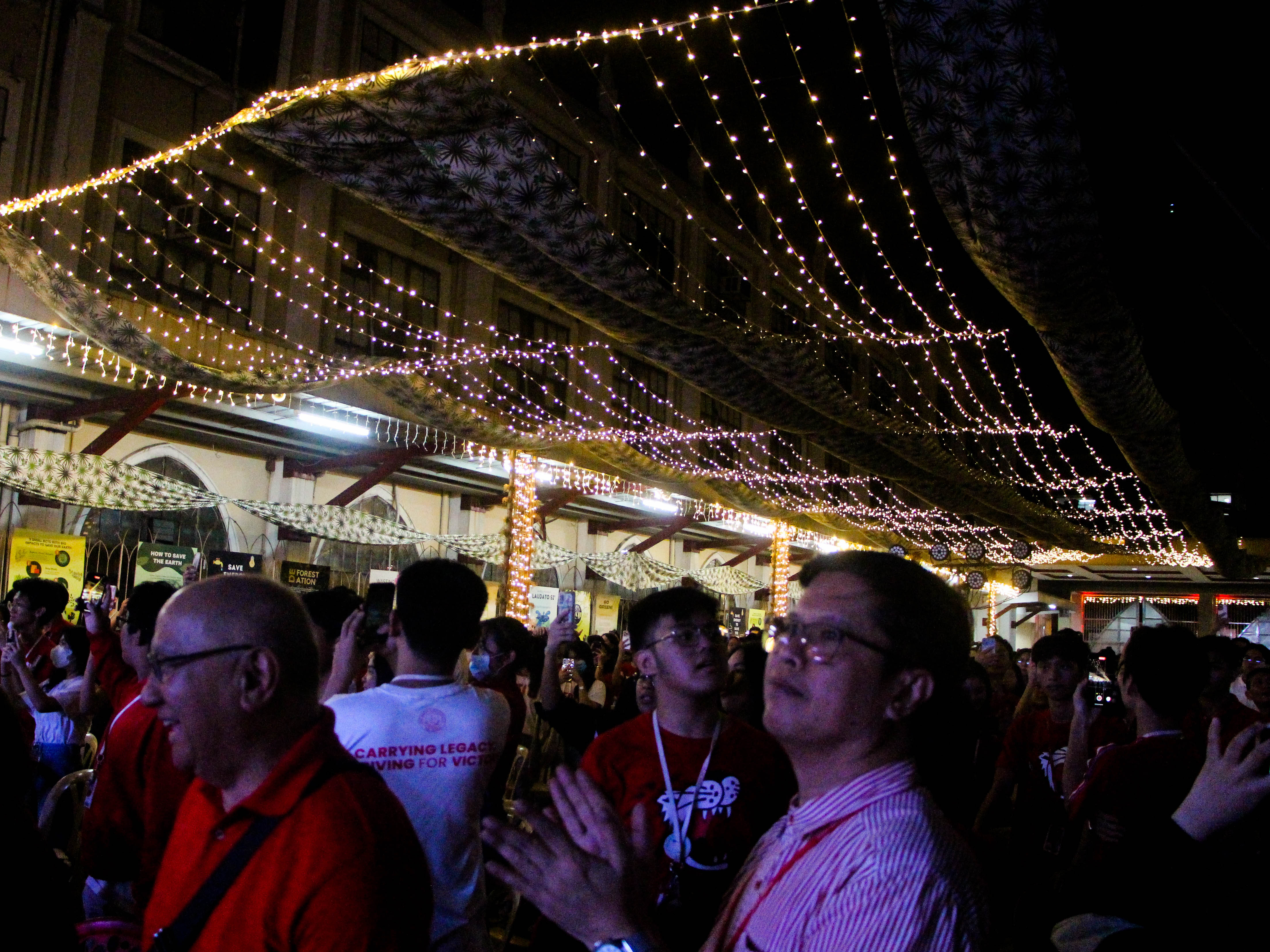 San Beda campus lights up for Christmas 2023 