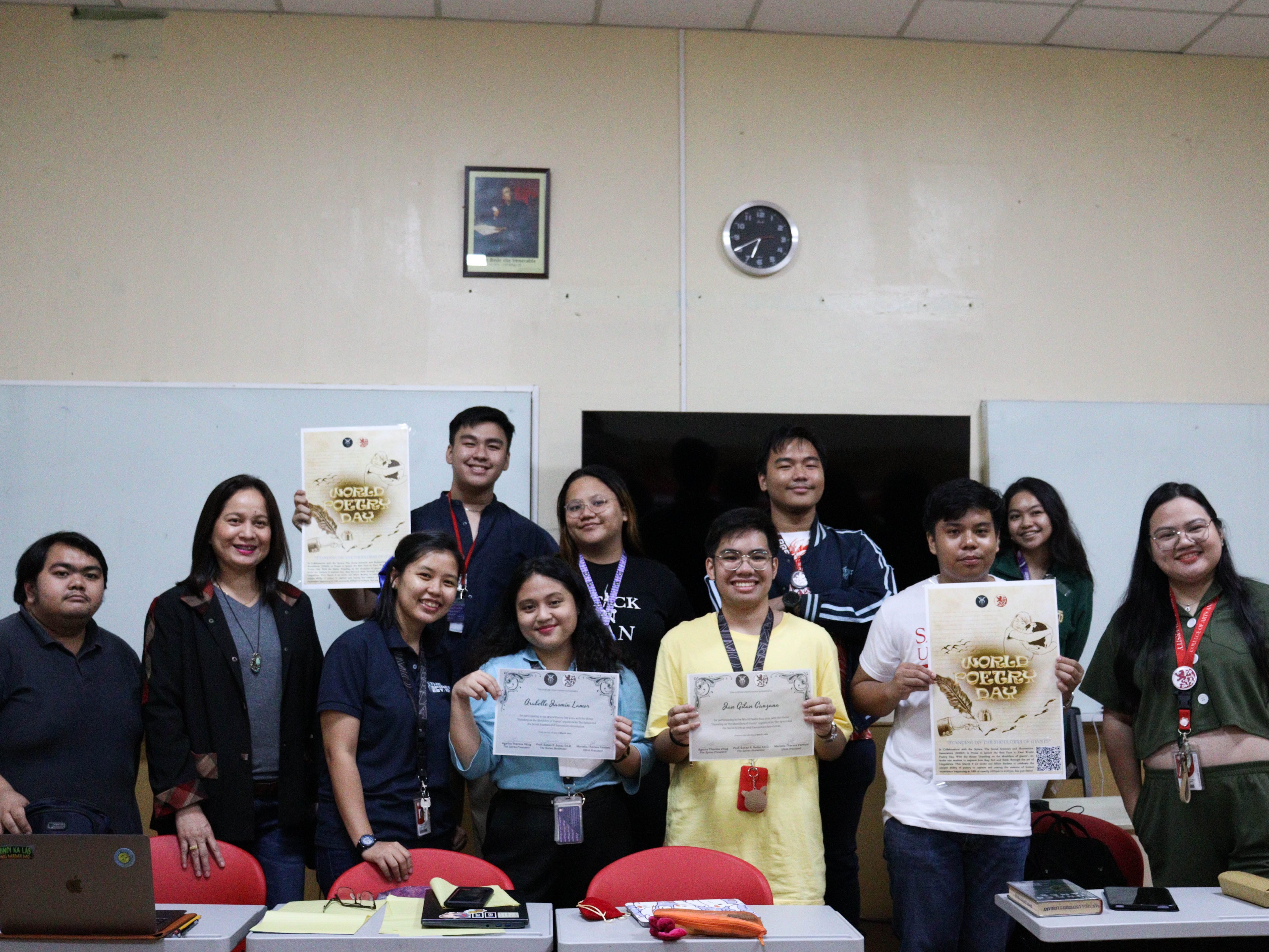 SSHA, The Spires celebrate World Poetry Day through writing contest 