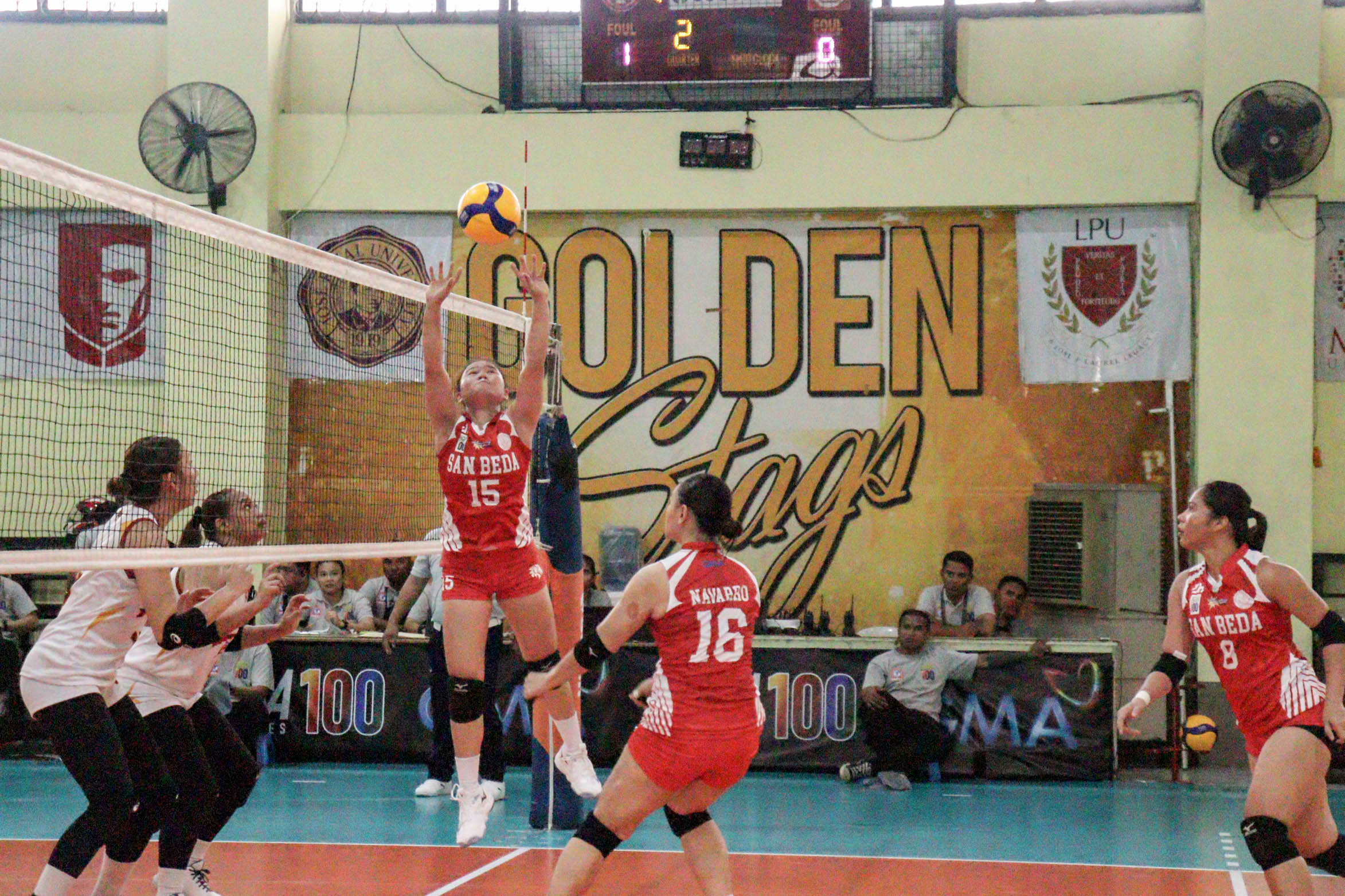 Lady Red Spikers show grit despite loss to Lady Altas in Season opener