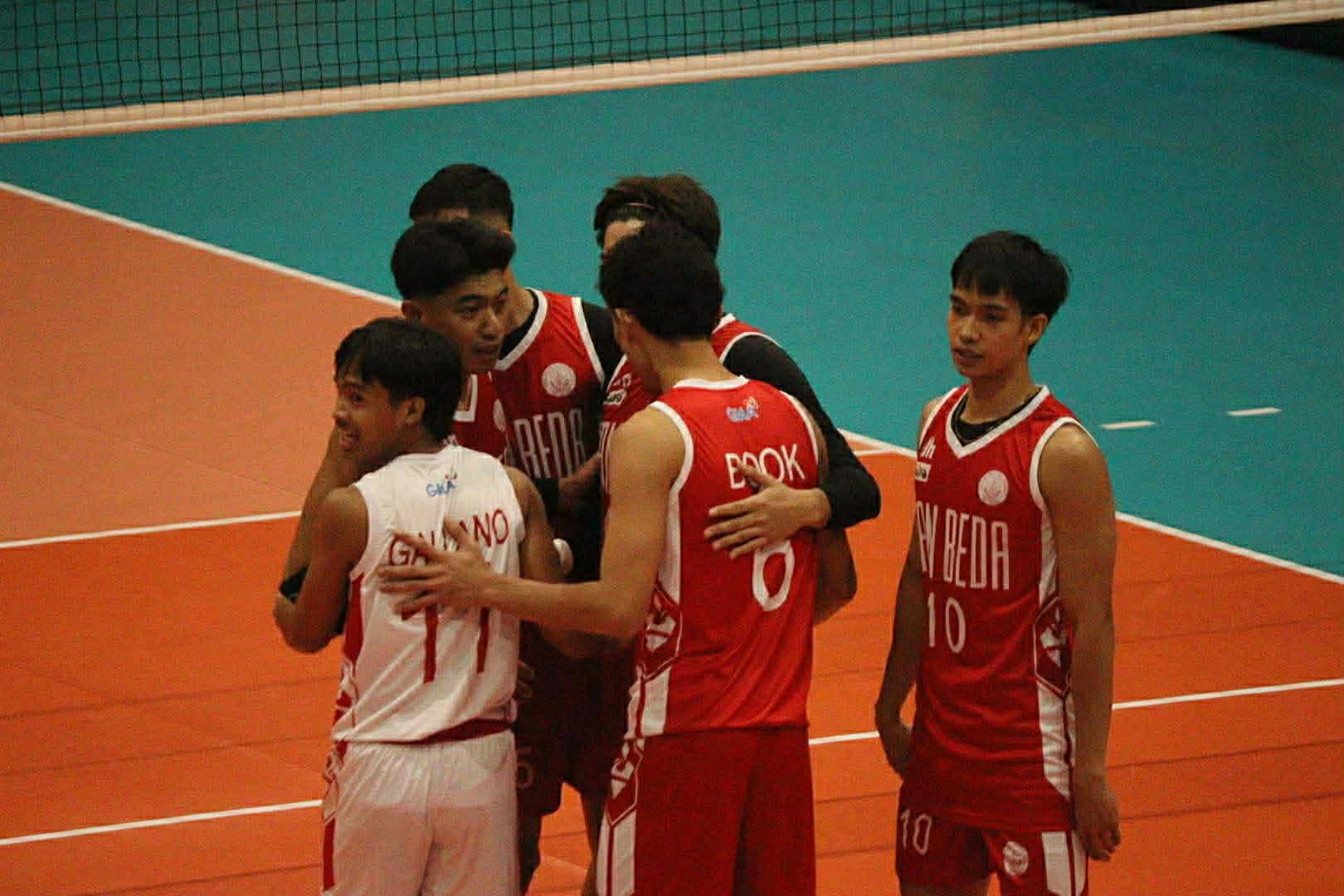 Red Spikers maul Pirates in straight sets to open Season 101
campaign
