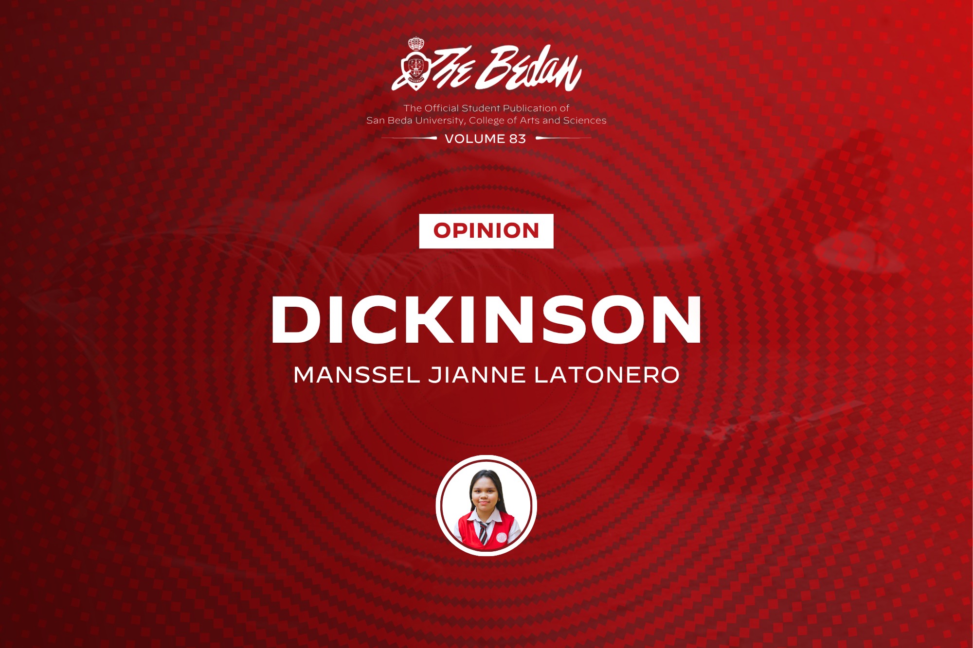 Glance at the mirror, will you?