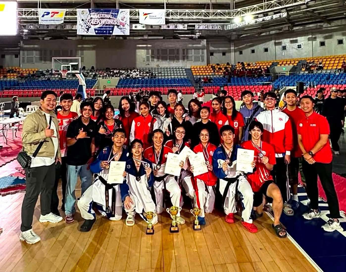 Red Jins dominate with 17-medal haul performance ahead of NCAA 102